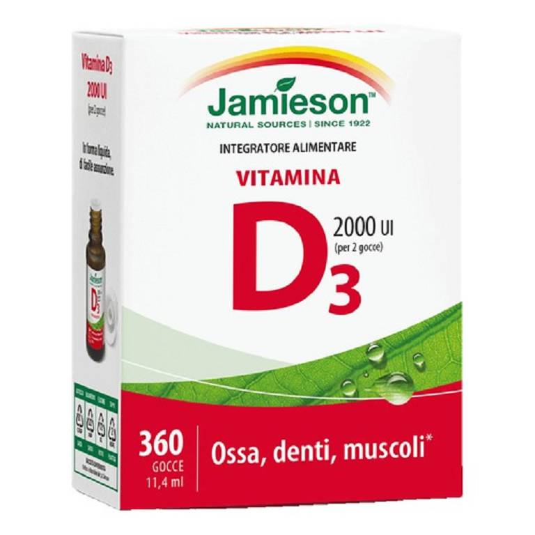 JAMIESON VITAMINA D GTT 11,4ML