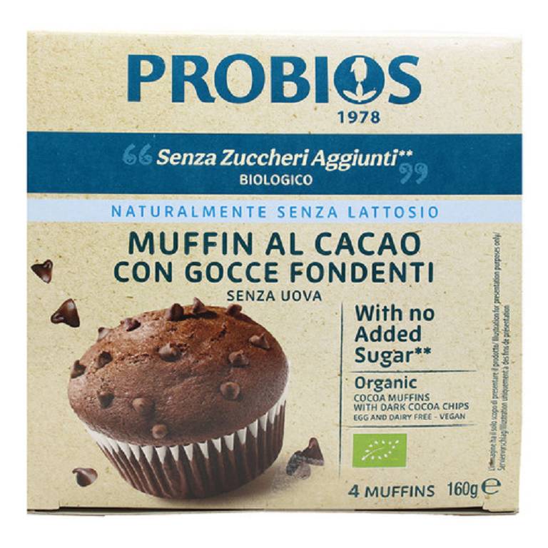 PROBIOS MUFFIN DARK CIOC 4X40G